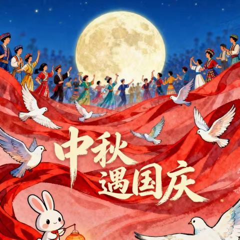 “月圆映中秋，童心庆国庆”——梦之蓝幼儿园小二班“迎中秋.庆国庆”主题活动