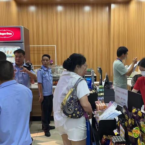 龙海村开展食品安全包保督导工作
