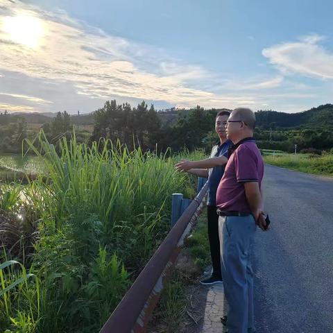 吉安市护路办调研指导峡江县铁路护路联防工作