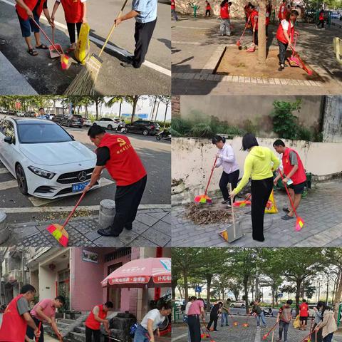 周末大扫除 预防登革热——和平社区党总支部联合“双报到”单位开展党员志愿服务活动
