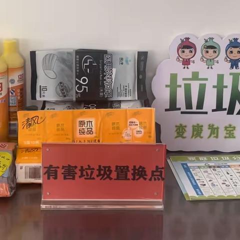 新卉社区开展“有害换有爱，垃圾回收置换”活动