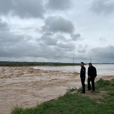 开展巡河检查 筑牢生态防线