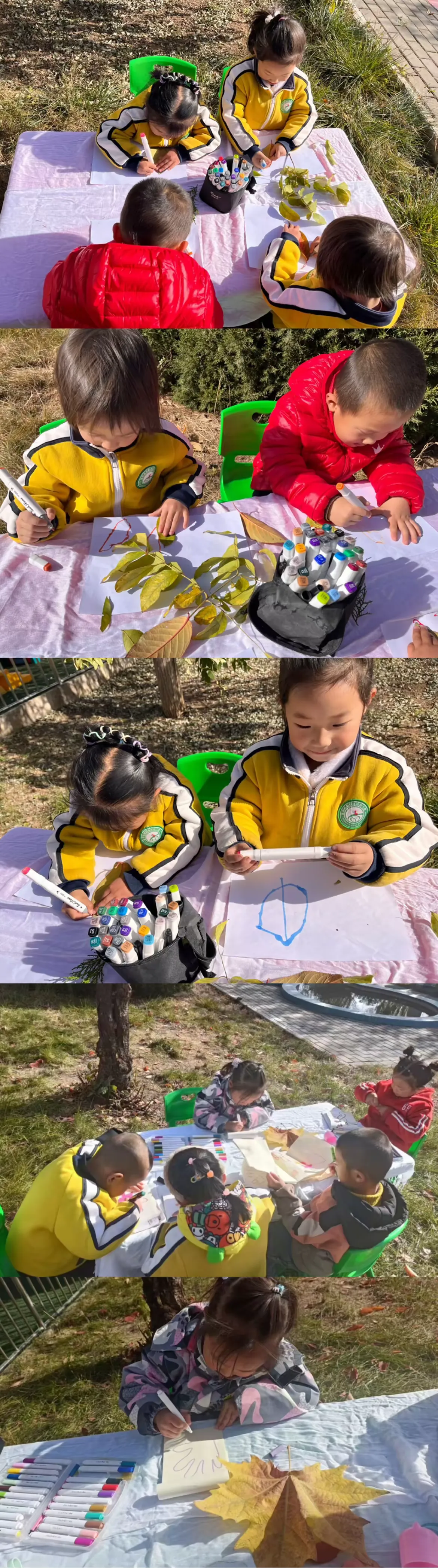 简篇-“树叶有“画”说”——富平县薛镇底店幼儿园家乡美主题教育活动简报