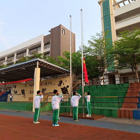 澄迈县第二中学（大丰校区）第五周升旗仪式