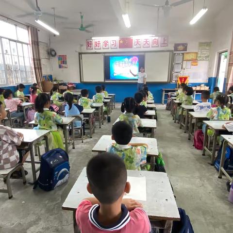 “趣味无纸化，你我共成长”——三里镇大零小学2024年春季期一年级期末学业水平无纸化测评活动