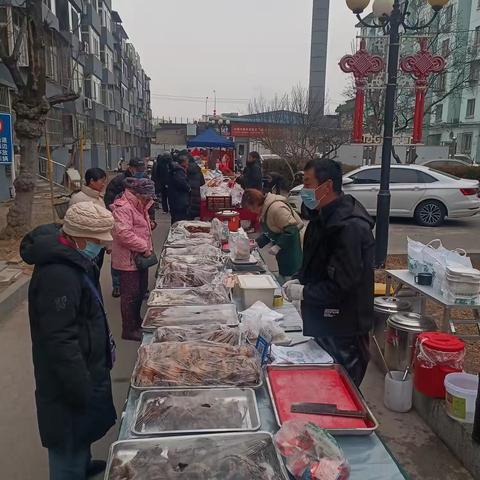 西苑医院社区年货大集热闹开市啦！！！