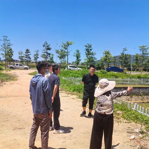 椰林镇现场协调里村村委会群众反映的各项问题