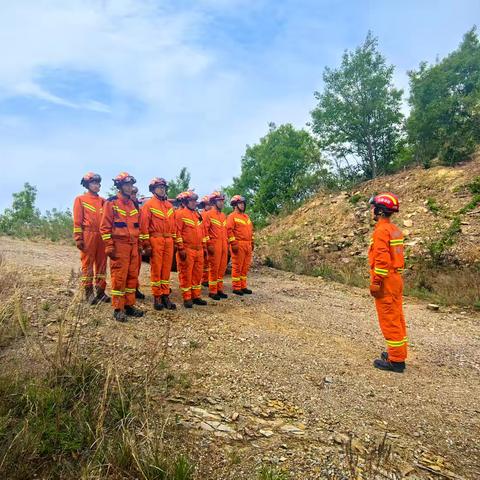 福山森林中队开展“五一”假期前置备勤工作