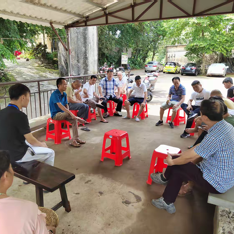 龙塘镇仁三村各村民小组召开和美乡村建设和全域人居环境整治推进会