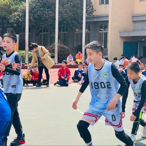 🏀精彩“篮”不住，强体向未来——1802班春季班级篮球赛掠影