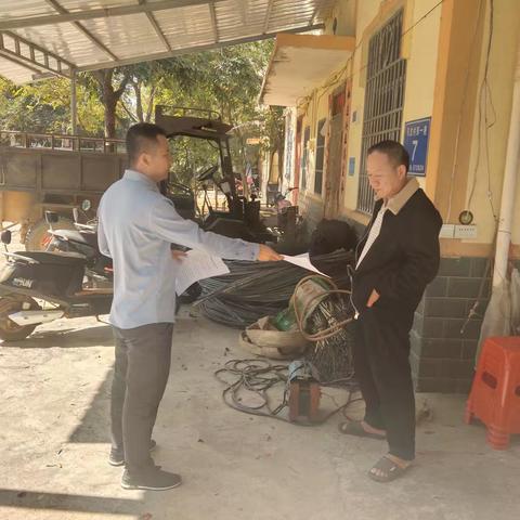 大田镇持续开展农机排查和农机安全宣传工作