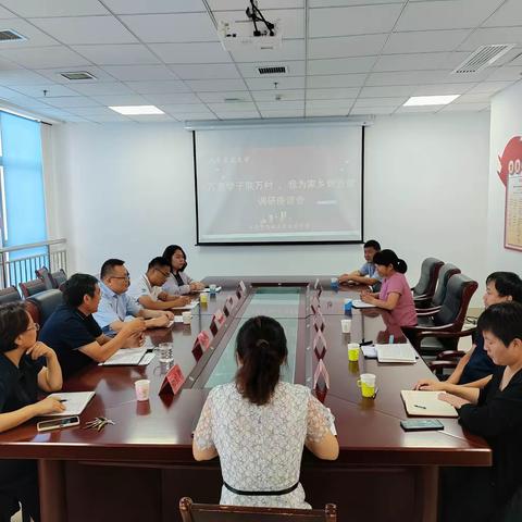 山东农业大学“万名学子联万村、我为家乡做贡献”来历城区开展调研活动