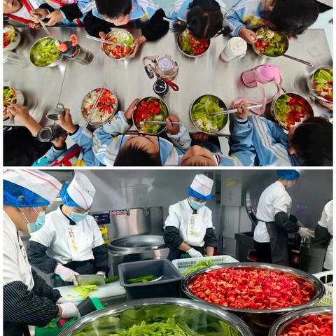 暖心餐食如期至 家校共品幸福味——纳卜藏学校食堂新学期首日运营获好评