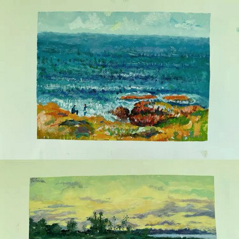 艺韵新章：美术专业课集训成果展