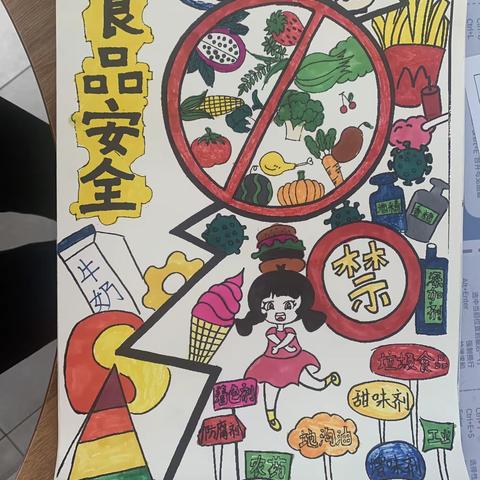 “质量安全”主题绘画作品（符合尺寸要求）