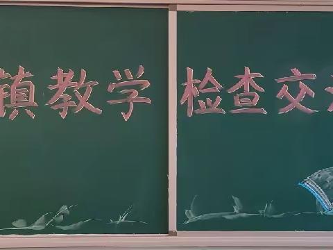 抓课堂常规 促高效教学——中堡镇组织教学常规检查交流活动