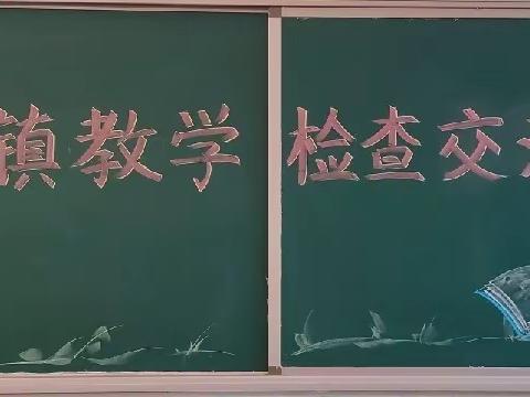 春来人勤早，奋进正当时——中堡镇组织教学常规检查交流活动