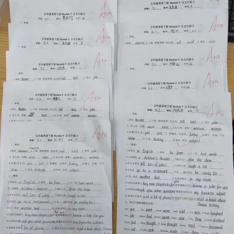 潍坊日向友好学校五年级二班第18周班级展示