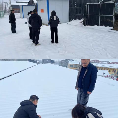 乔庙镇：全员齐上阵 除雪保畅通！