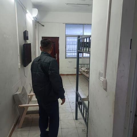 海口市体育工作队开展春节前消防检查