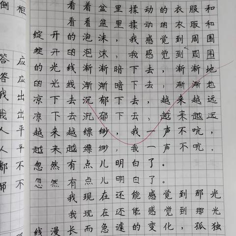 【两看 两讲 两比】传承经典文化  书写精彩人生 楚寨小学六年级汉字书写掠影