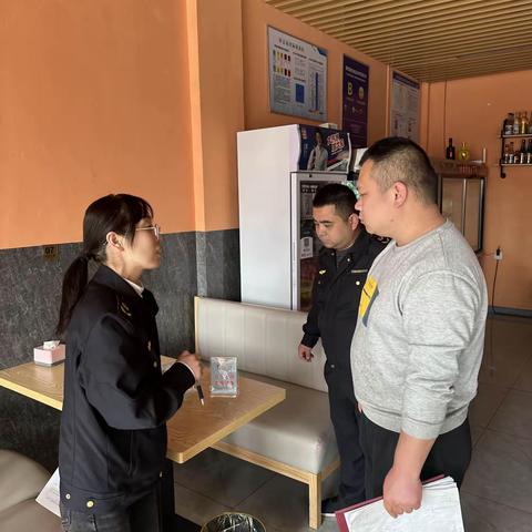 井店分局开展制止餐饮浪费专项行动
