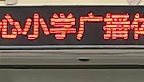 七彩阳光 健康成长——九街镇中心小学广播体操比赛