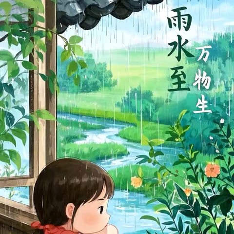 禹州市市直第二中心幼儿园二十四节气雨水节气——《雨水润物，春意渐浓》