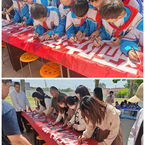 王浩屯西刘小学防溺水开展宣讲活动