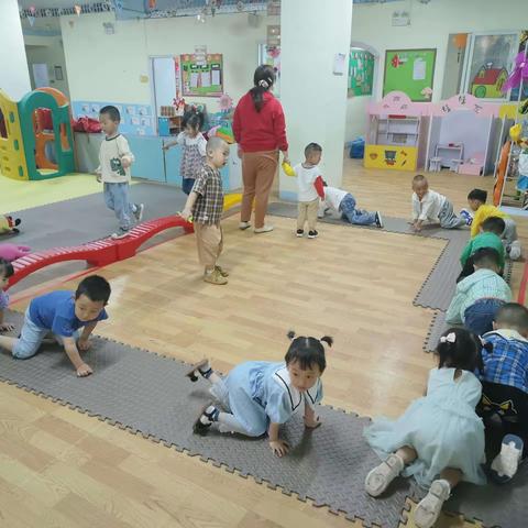 乐乐幼儿园小班十一周宝贝足迹