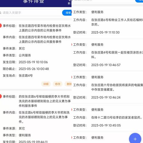 嘉瑞社区网格站一周工作总结