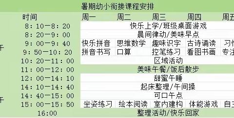 暑期班、幼小衔接开始报名啦 常熟市七色光幼儿园