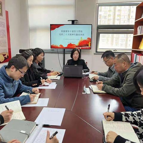 未央区审计局召开科级领导干部学习贯彻党的二十大精神专题培训会