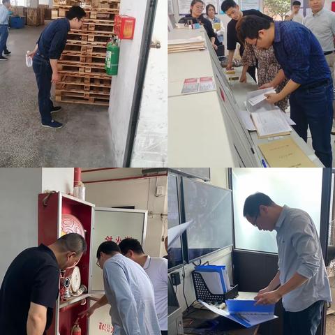 市经信局开展小微企业园“五一”防火督查专项行动（四）