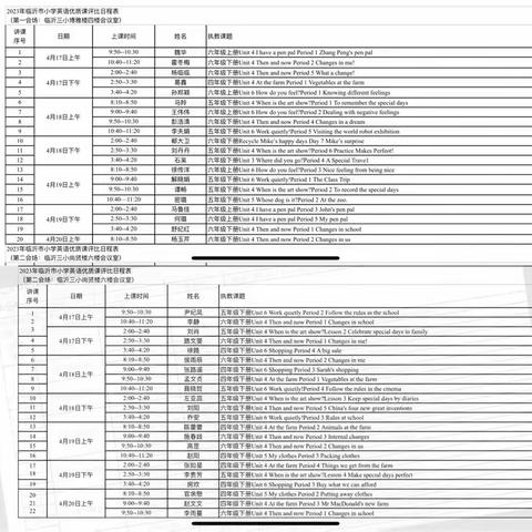 赛出风采，共同成长——观摩临沂市小学英语优质课评比有感