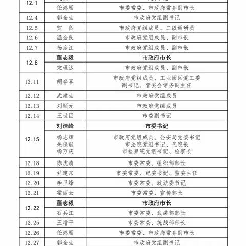 武安市公布市、乡镇干部接访安排 畅通信访渠道
