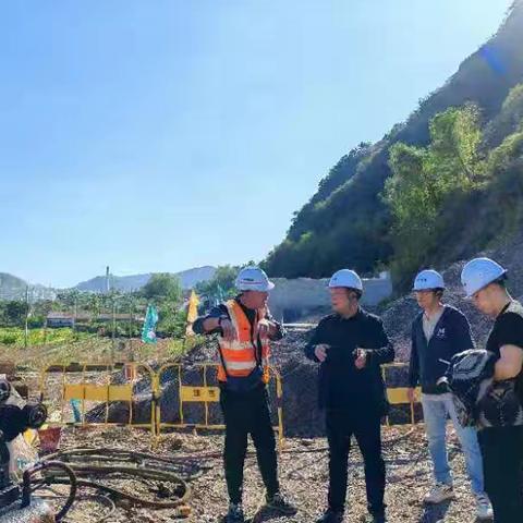 副区长李洪国庆期间检查交通在建工程安全生产工作