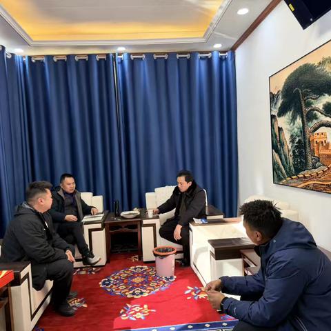 林草局副局长曲胎泽仁赴我乡开展林草防火及相关工作检查