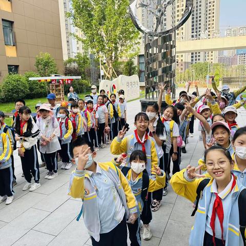 “润泽童心 劳有所获”主题研学 重庆科学城第一实验小学校四年级2023-2024学年上期行走的思政课