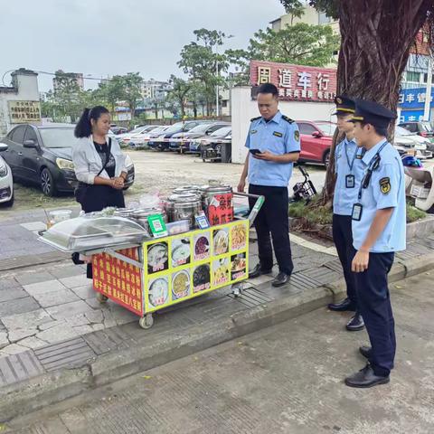 海垦街道综合行政执法中队11月11日工作日报