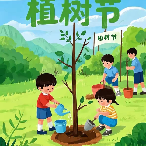 “相逢植树节，爱在春天里”——小四班