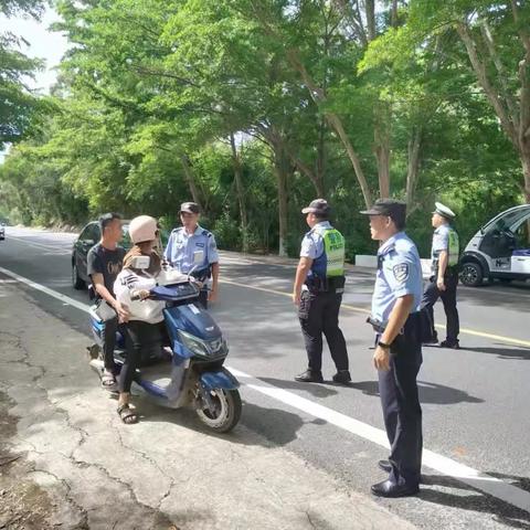 梅联海岸派出所2025年4月21日路长制工作战报