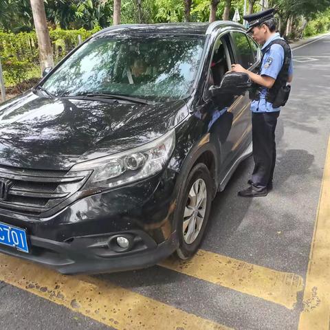 梅联海岸派出所2025年6月11日路长制工作战报