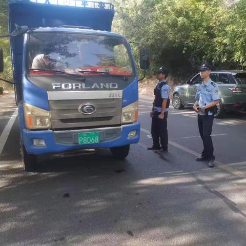 梅联海岸派出所2025年8月7日路长制工作战报