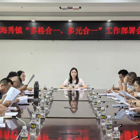 海秀镇召开“多格合一、多元合一”协调治理工作动员部署会