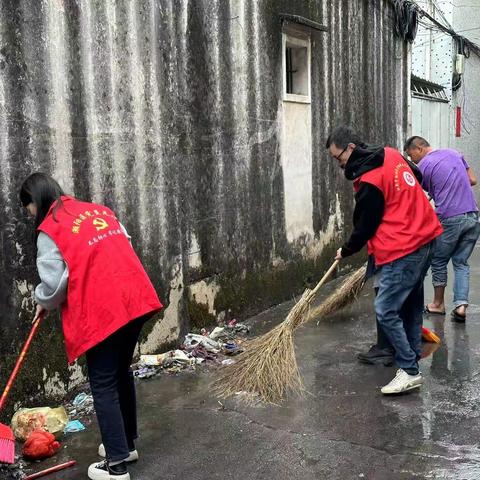 区财政局到贵屿镇挂钩村（社区）开展“学雷锋 志愿行”环境卫生整治活动