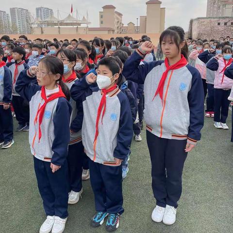 全力以赴，积极进取——五四中队第九第十周