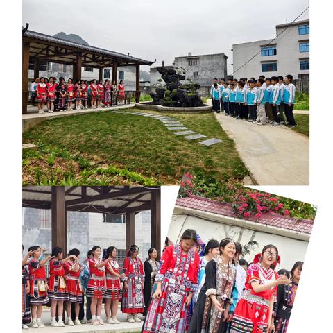 高岭中学“多彩民俗进校园，喜迎‘三月三’”活动