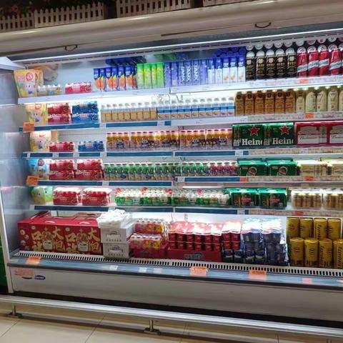 通城店冷冻食品陈列