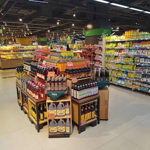 干性食品堆码及延伸陈列复员